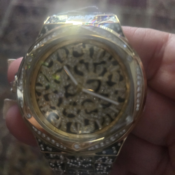 Michael Kors Two-Tone Gold and Silver Watch - Picture 3 of 4